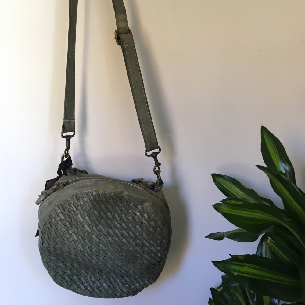 NWOT Leather Langellotti Purse